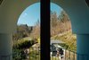 Dachgeschoss, Ausblick in den Garten 