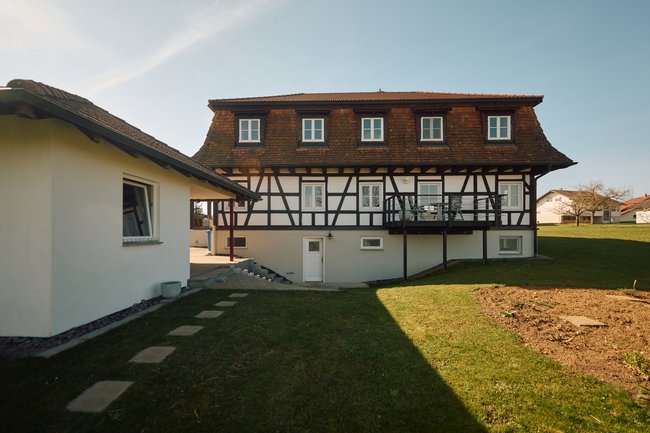 Objektansicht vom Garten 