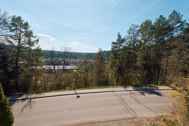 Ausblick vom Essbereich 