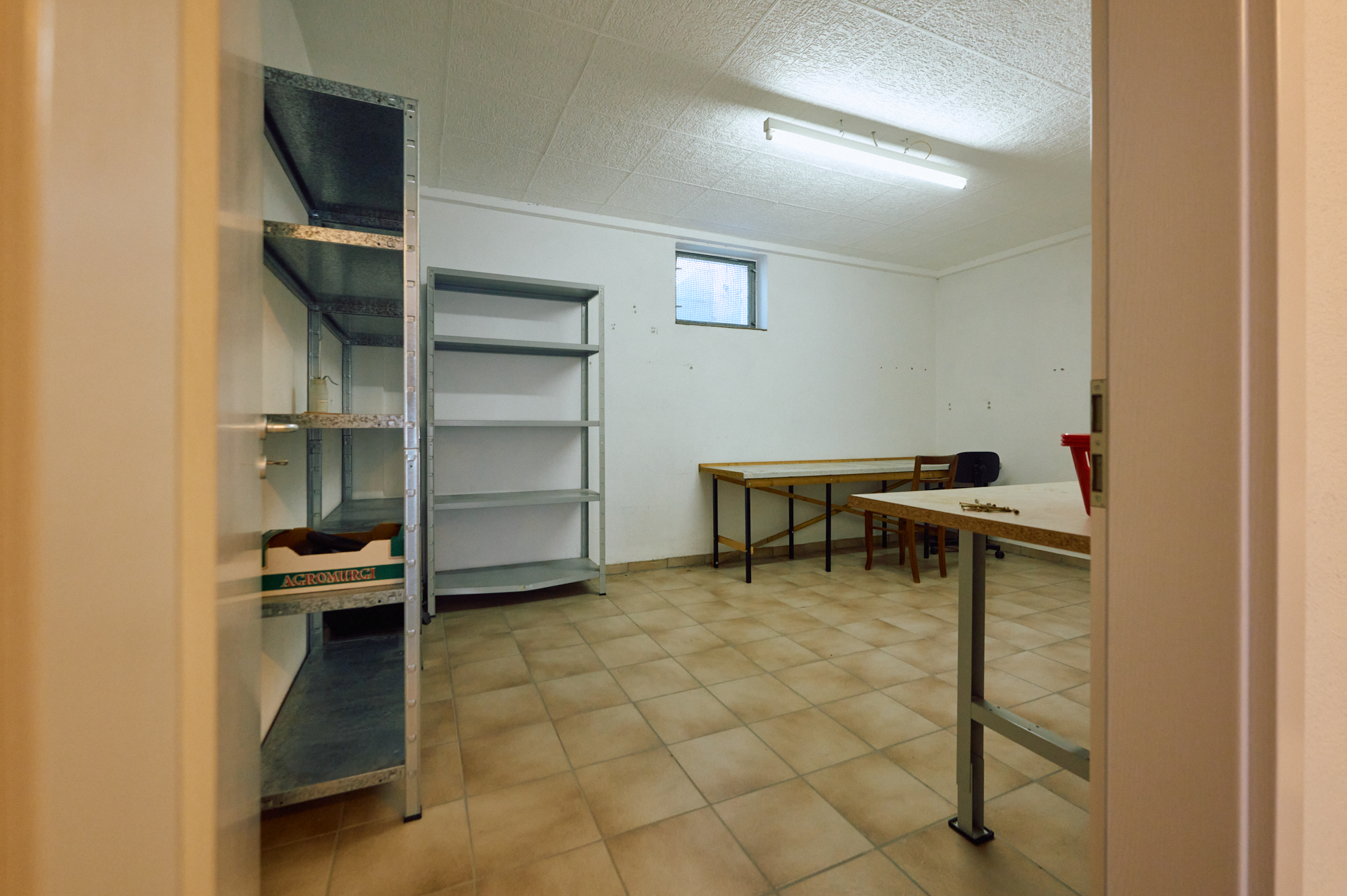 Untergeschoss, Zimmer