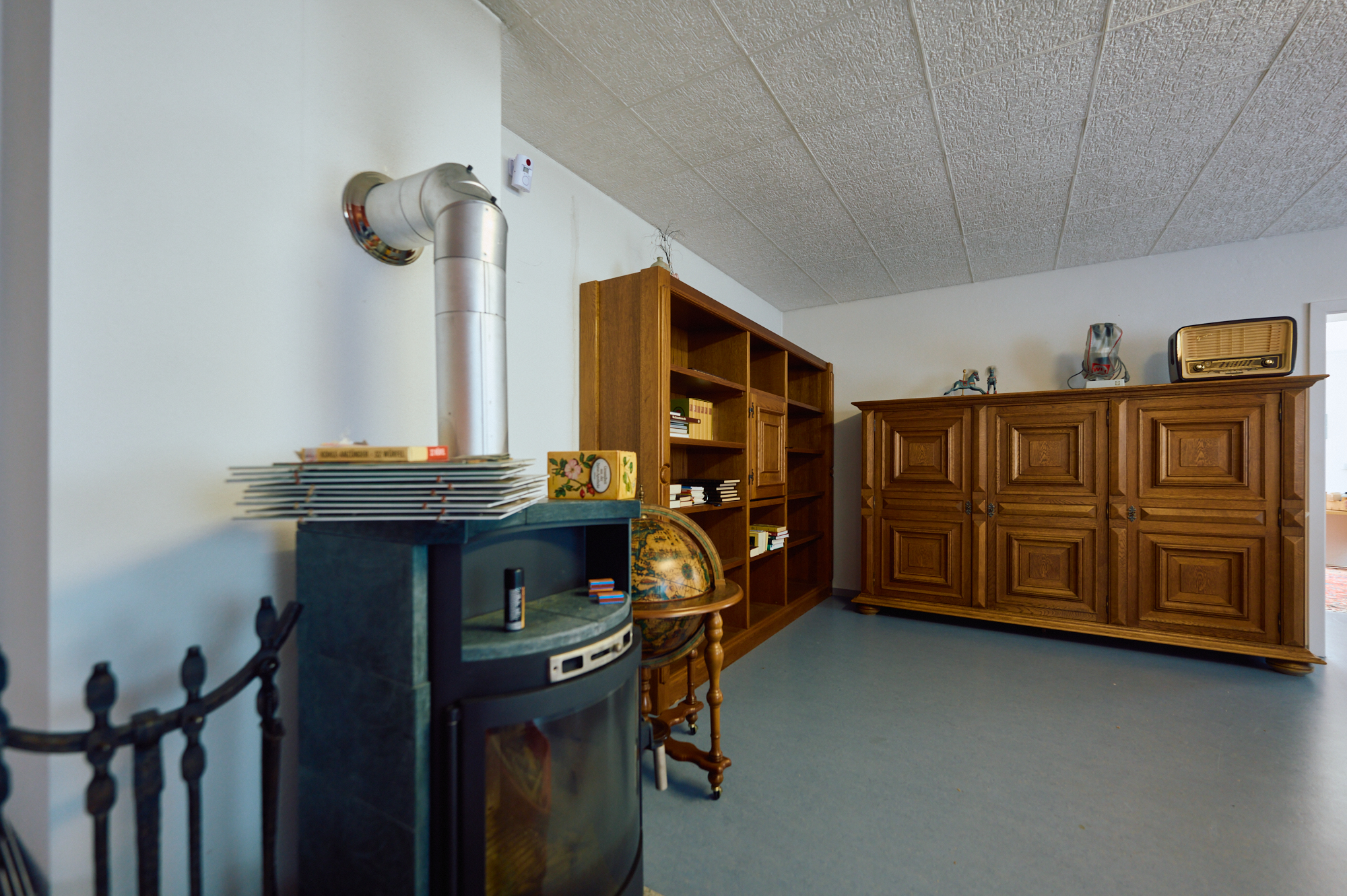 Untergeschoss, Zimmer