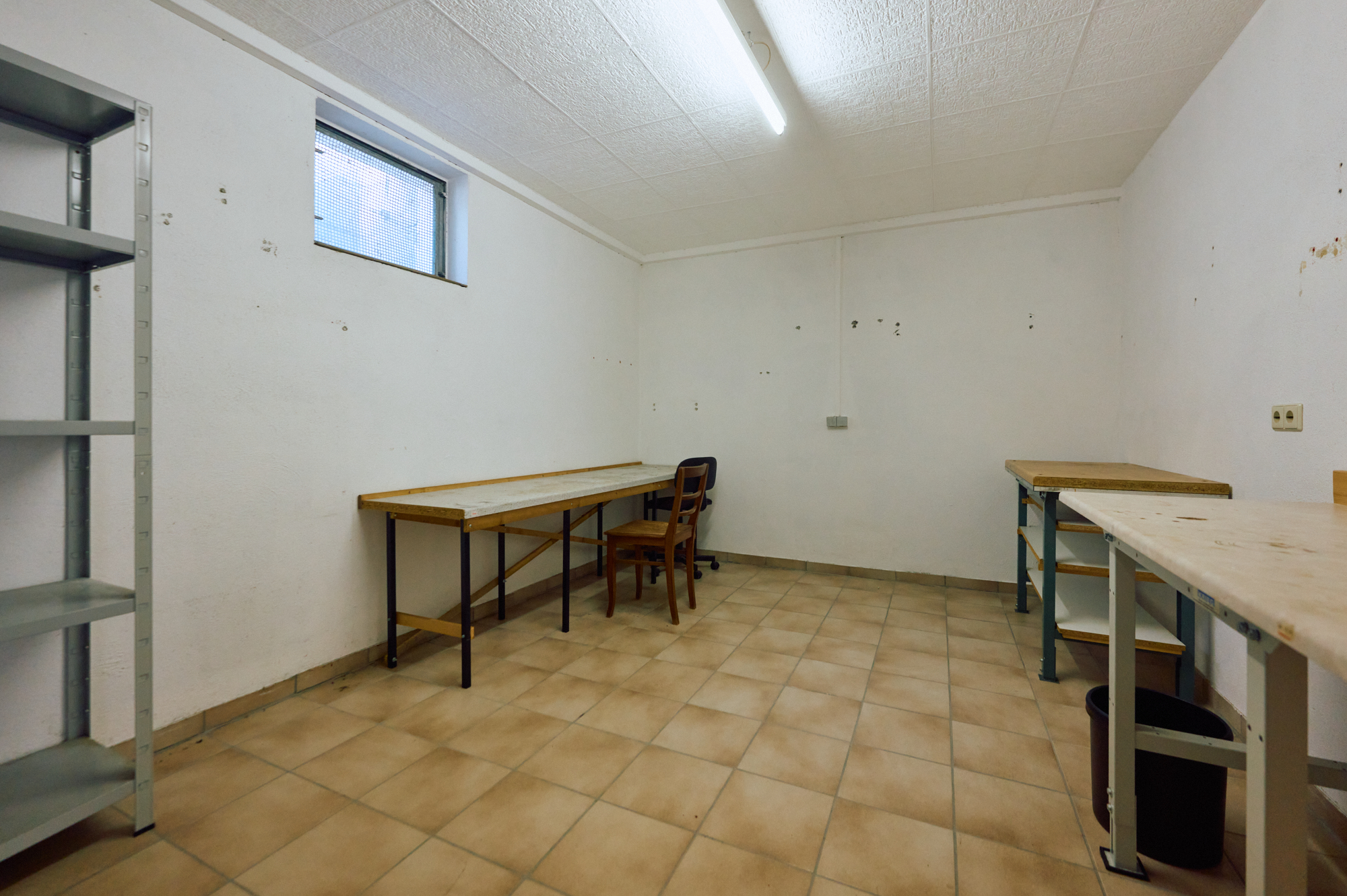 Untergeschoss, Zimmer