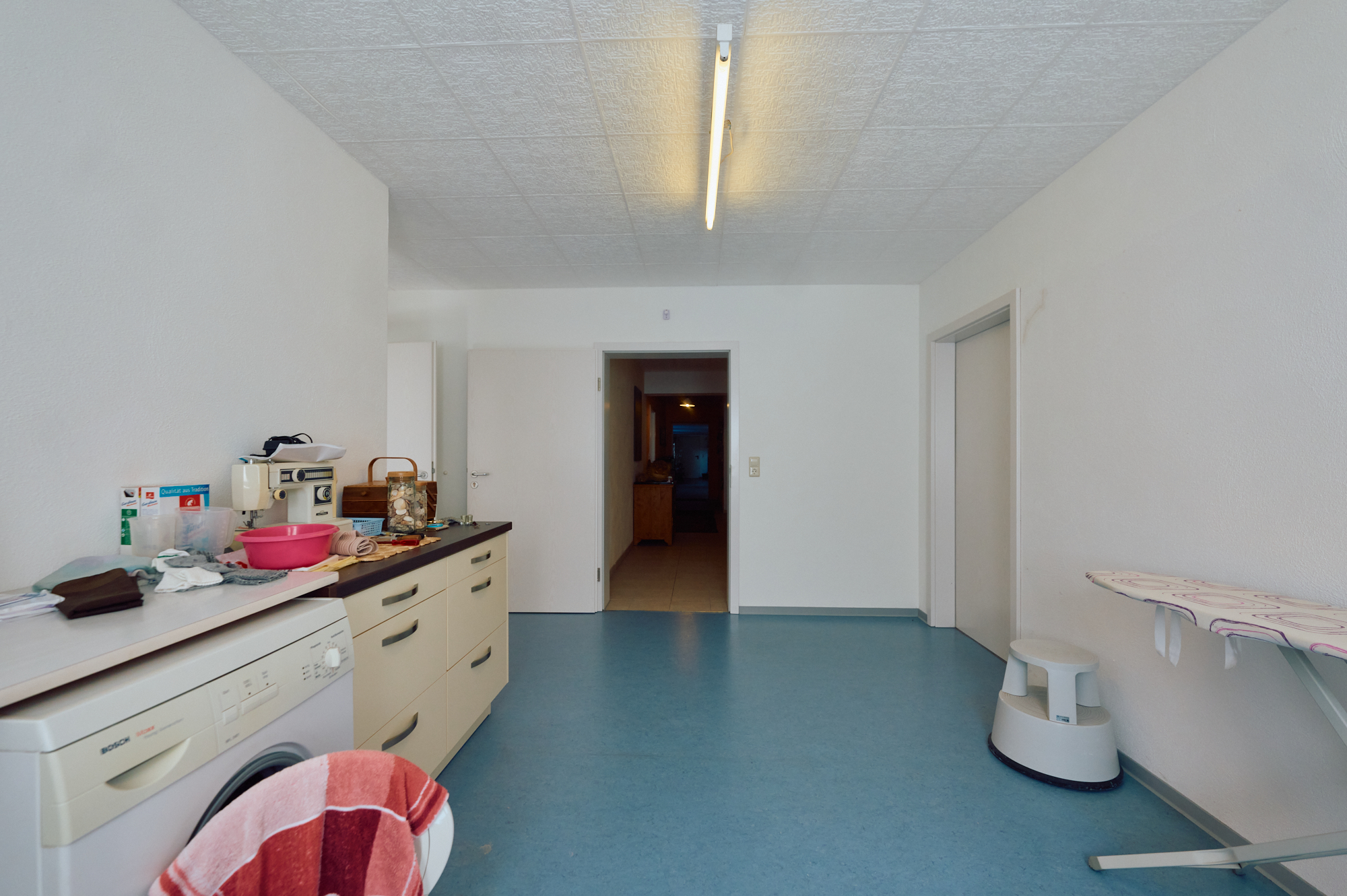 Untergeschoss, Zimmer