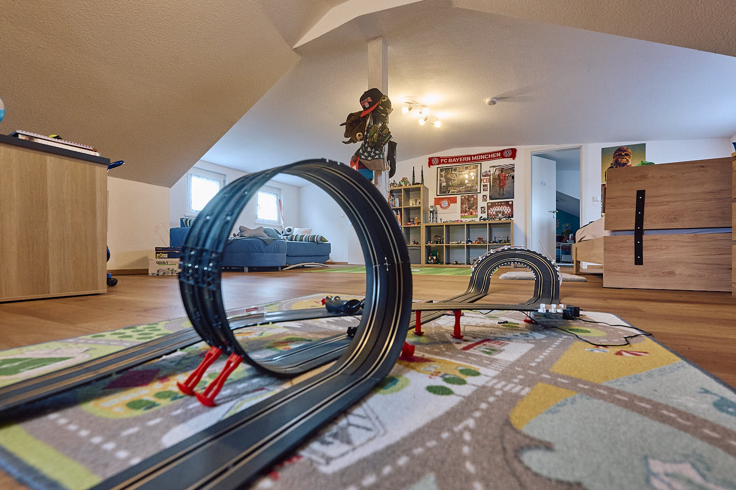 Dachgeschoss, Zimmer