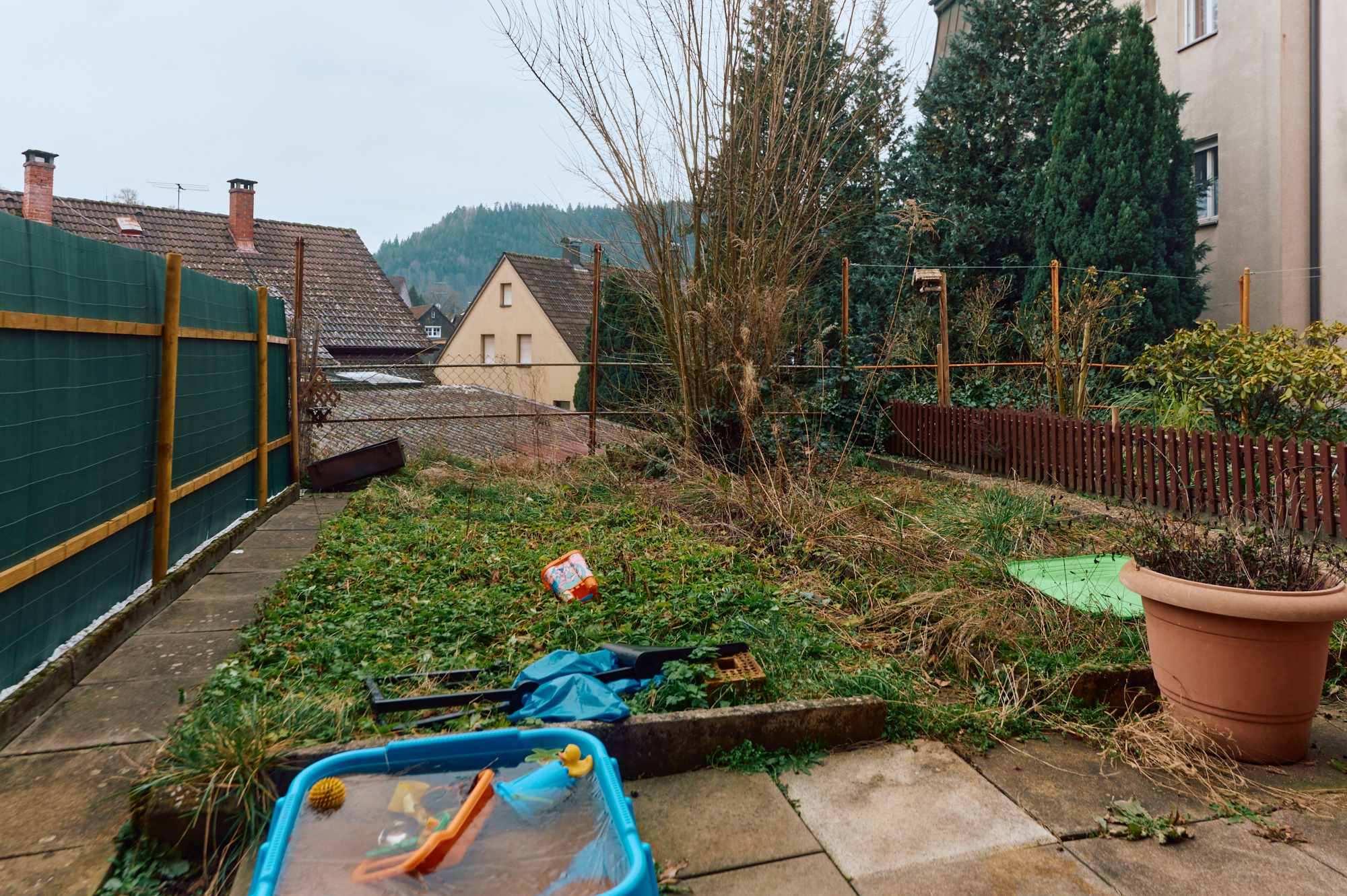 Gartenanteile hinter dem Objekt 